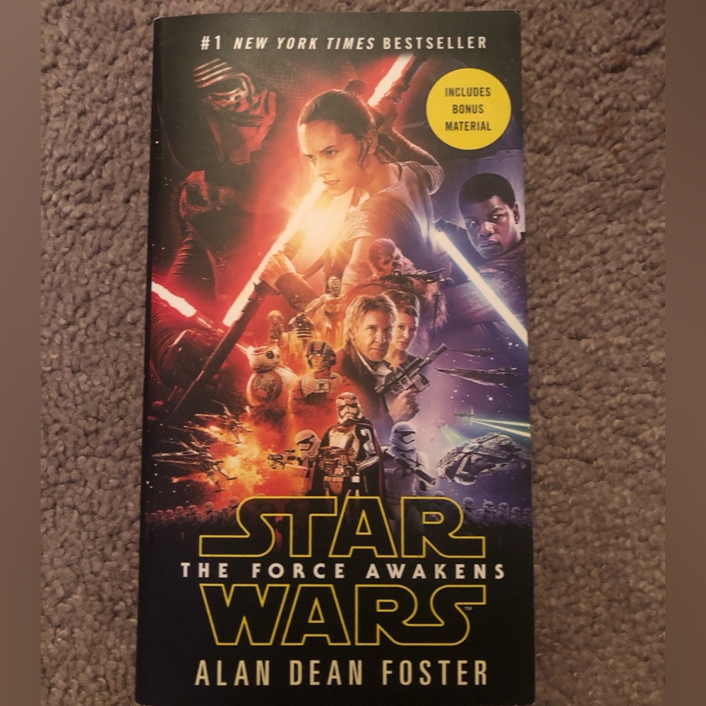 Star Wars The Force Awakens Book by Alan Dean Foster